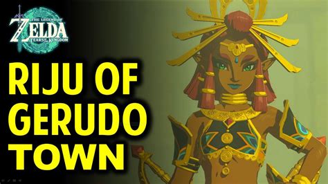 gerudo test tears of the kingdom|gerudo town quest.